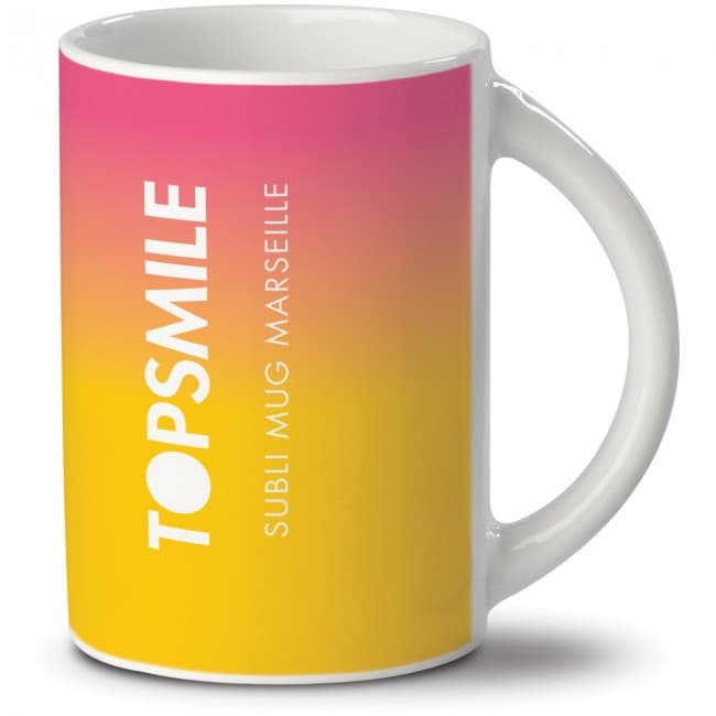 Custom Printed Marseille mug subli 250ml - Image 2