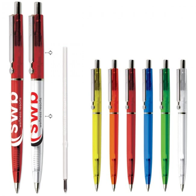 Custom Printed Ball pen 925 / transparent / X20 - Image 2