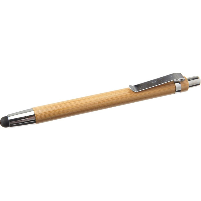 Custom Printed Bamboo ballpen - Image 3