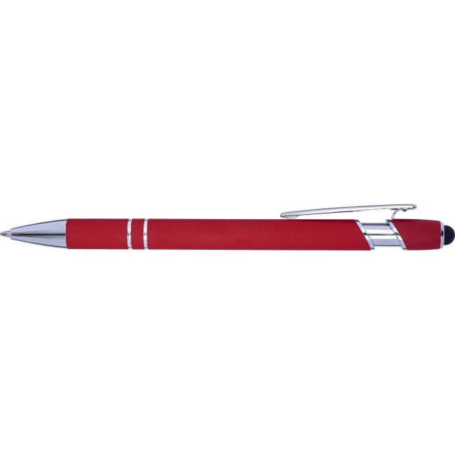 Custom Printed Ballpen with rubber finish - Image 4