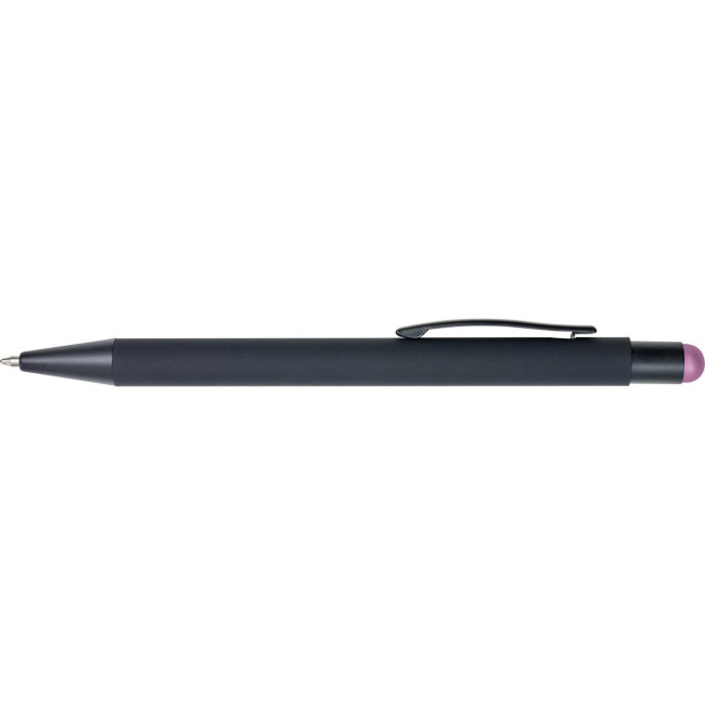 Custom Printed Rubberised Stylus ballpen - Image 8