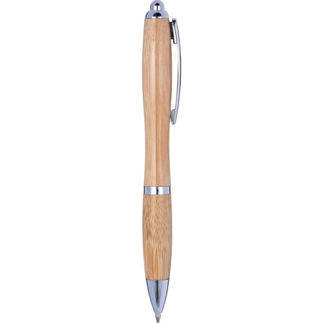 Custom Printed The Imola Bamboo Ballpen - Image 2