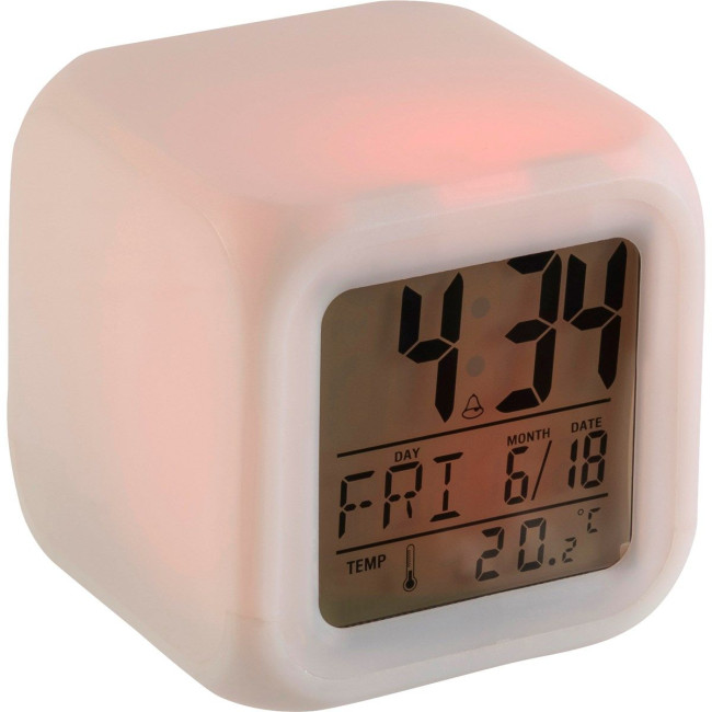 Custom Printed Cube alarm clock - Image 3