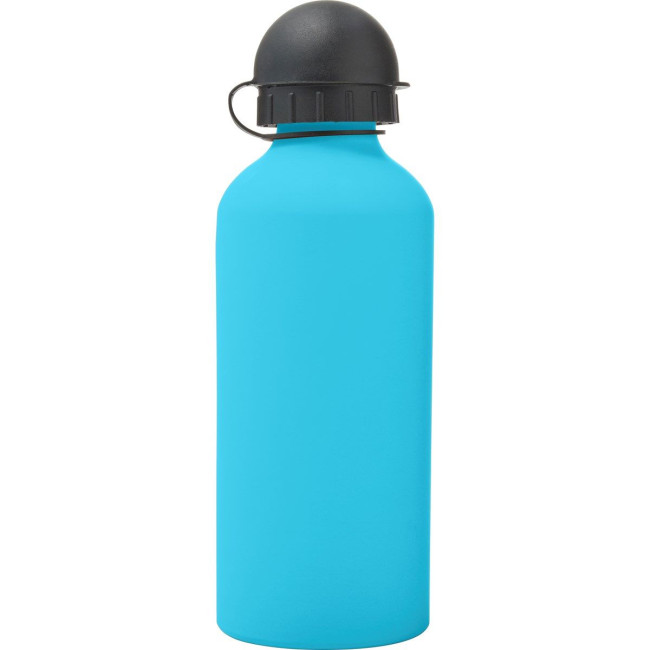 Custom Printed Aluminium single walled water bottle 600ml - Image 2