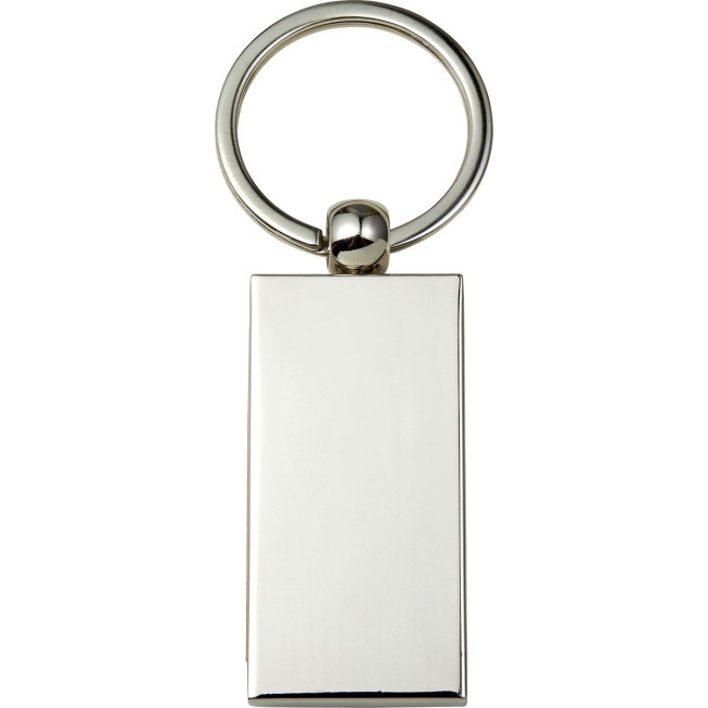 Custom Printed Metal and wooden keyring - Image 2