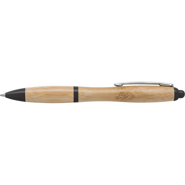 Custom Printed Bamboo ballpen - Image 3