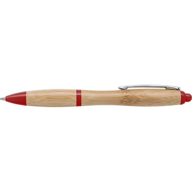 Custom Printed Bamboo ballpen - Image 7