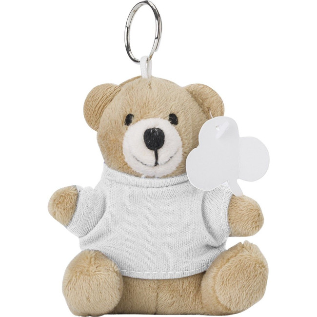 Custom Printed Teddy bear keyring - Image 2