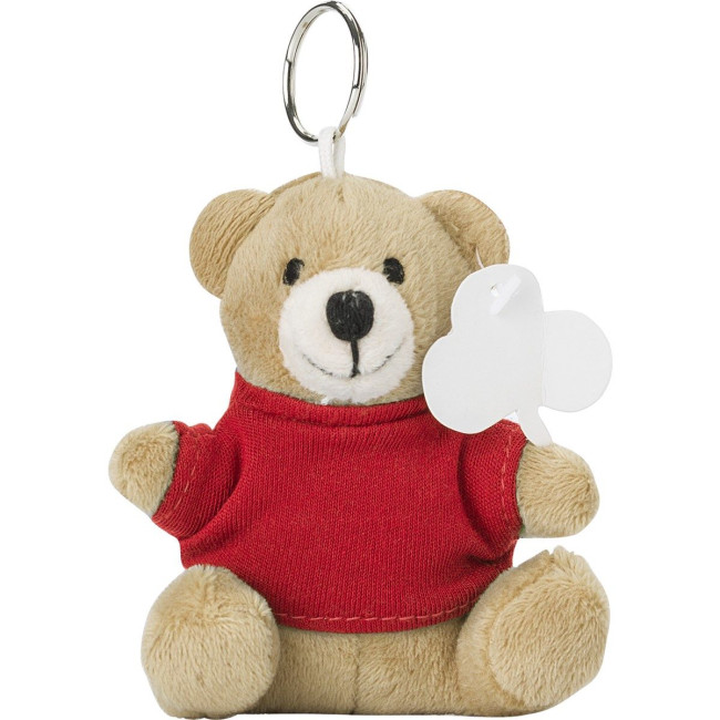 Custom Printed Teddy bear keyring - Image 3