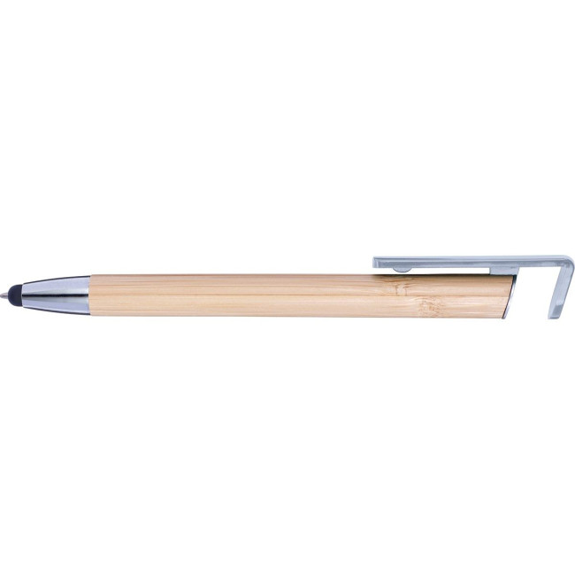 Custom Printed Bamboo ballpen and stylus - Image 8