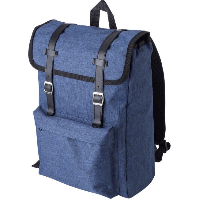 Custom Printed Two-Tone Backpack - Image 1