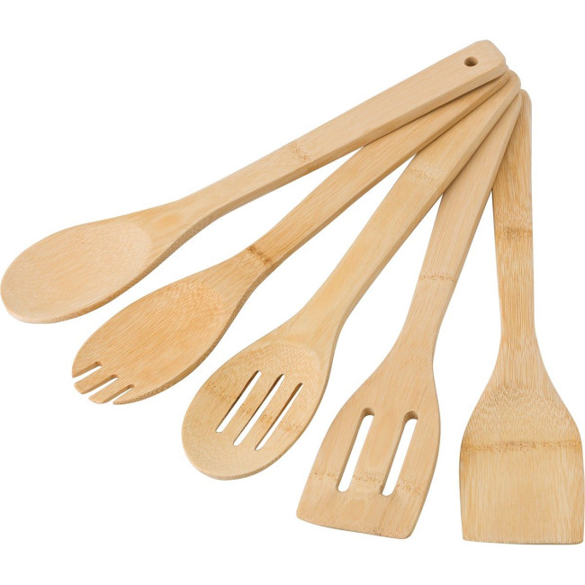 Custom Printed Bamboo spatulas - Image 1