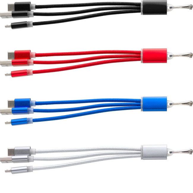 Custom Printed Aluminium cable set - Image 1