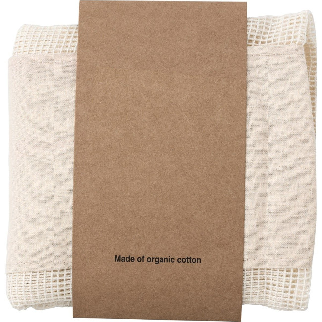 Custom Printed Natural cotton mesh bags - Image 8