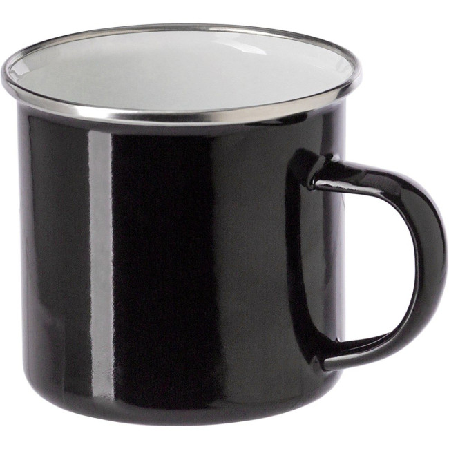 Custom Printed Enamel drinking mug 350ml - Image 6