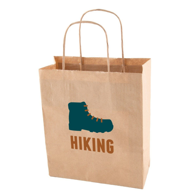 Custom Printed Paper bag 220 x 310 x 100mm - Image 3