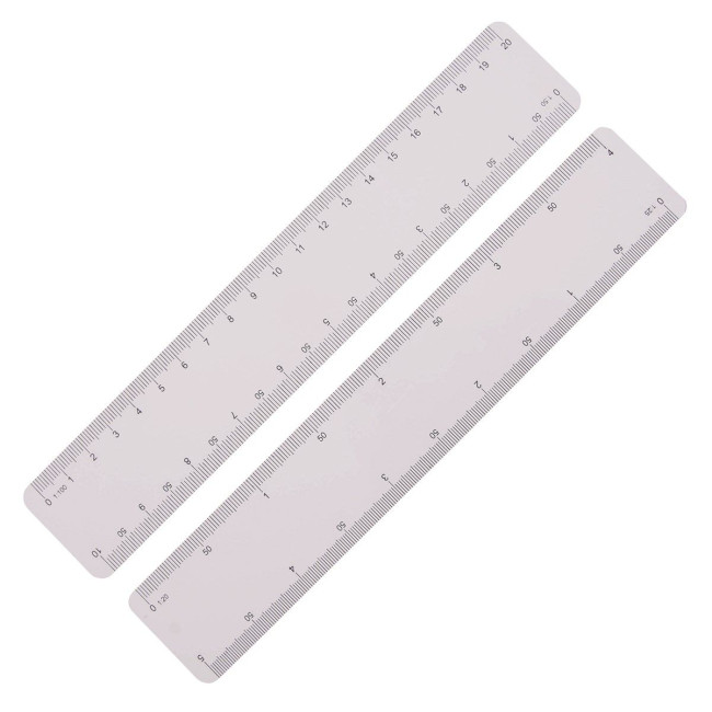 Custom Printed Ultra thin scale ruler 20cm - Image 2