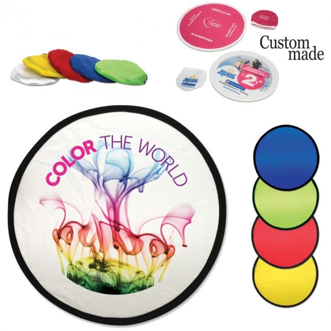 Custom Printed Foldable frisbee - Image 1