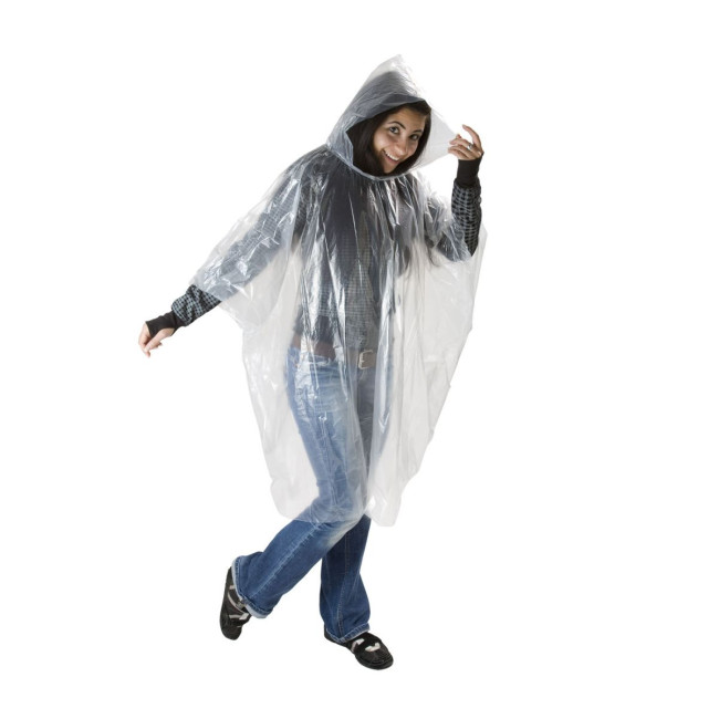 Custom Printed Recyclable Rain Poncho - Image 3