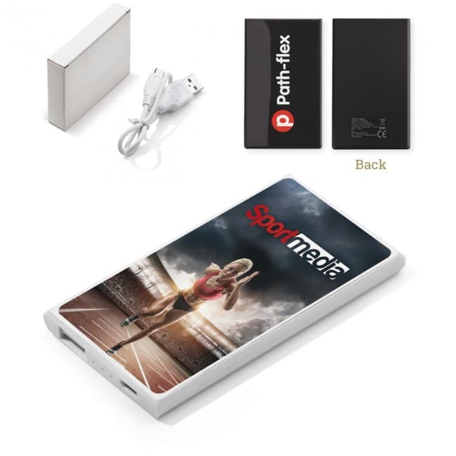 Custom Printed Credit card, portable battery 2000mAh - Image 1