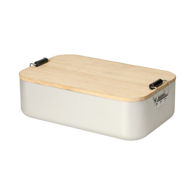 Custom Printed Large Bamboo Lunch Box