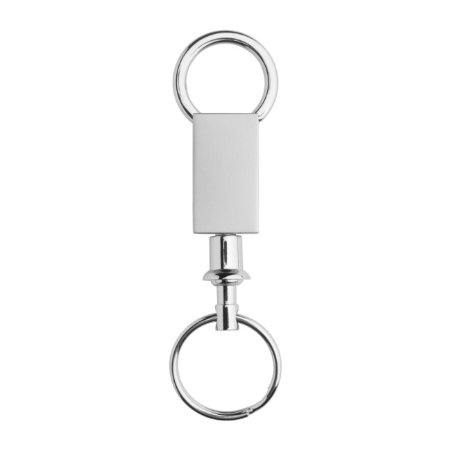 Custom Printed Duo Metal Keyring - Image 3