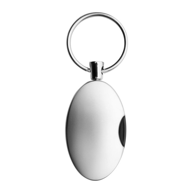 Custom Printed Caddy Chip Holder Metal Keyring - Image 3