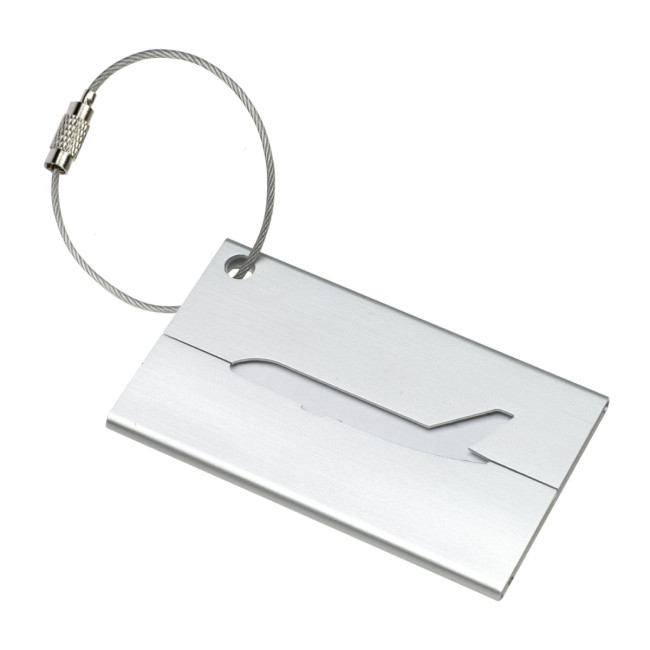 Custom Printed Plane Luggage tag - Image 1