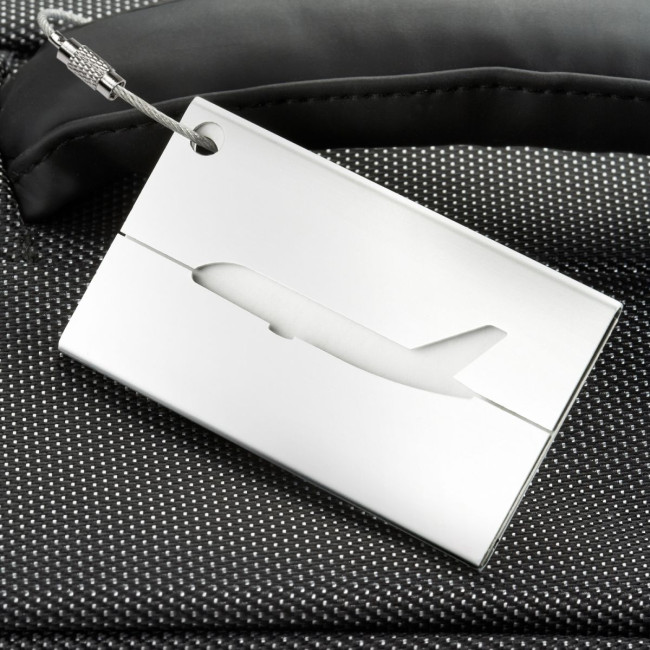 Custom Printed Plane Luggage tag - Image 6