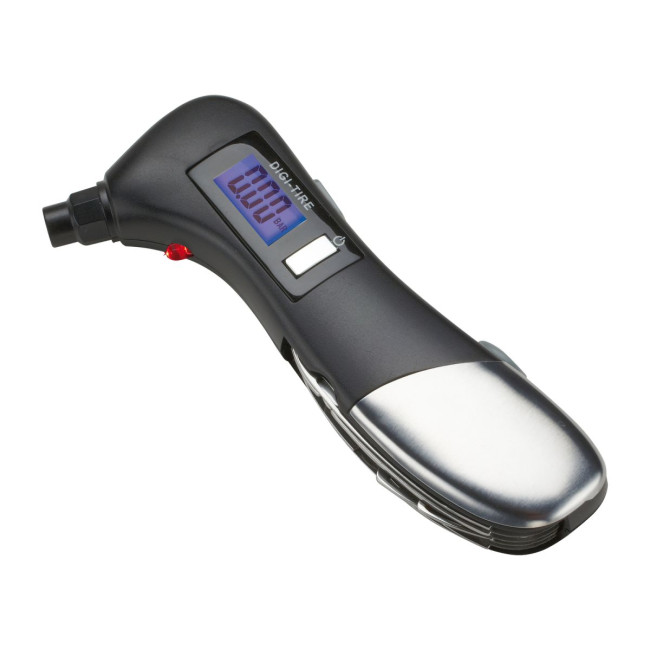 Custom Printed Tire gauge with torch - Image 1