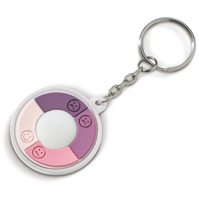 Custom Printed UV-checker keychain - Image 1