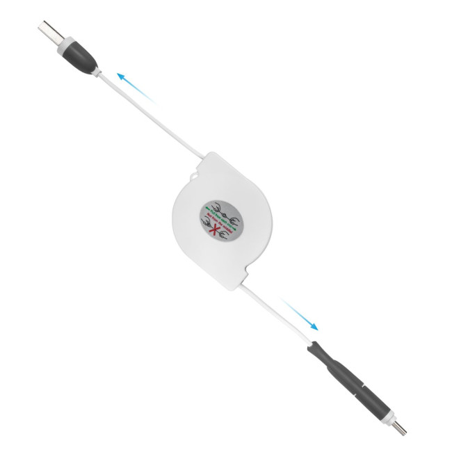 Custom Printed 3-in-1 retractable charging cable - Image 6