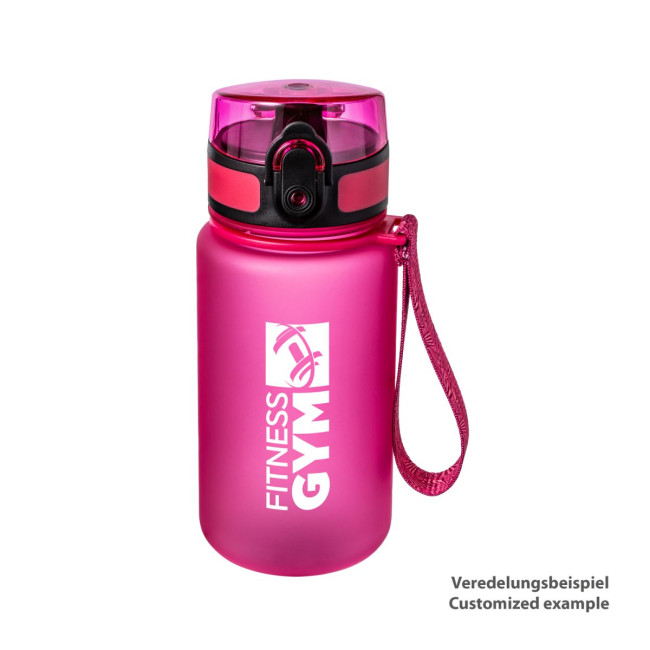 Custom Printed Mini Magenta Sports Bottle - Image 7