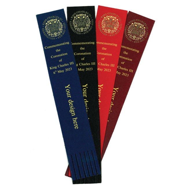 Custom Printed Promotional Coronation Book Markers