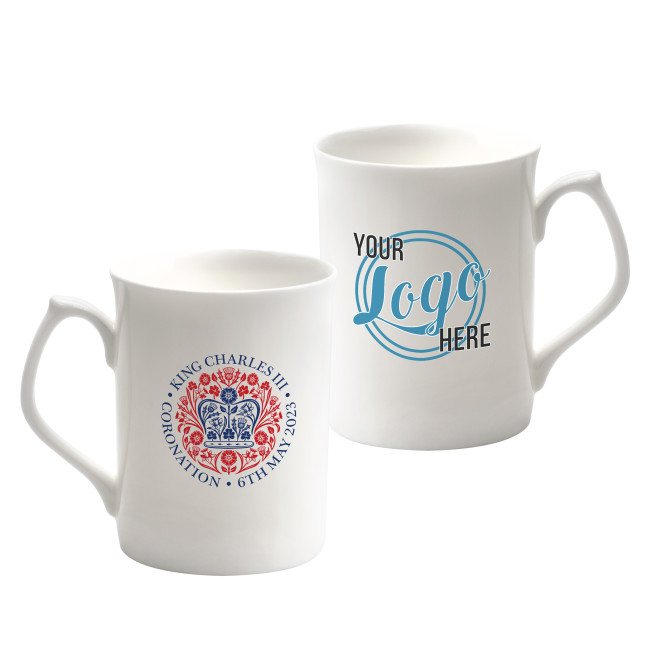 Custom Printed Promotional Coronation Topaz Mug