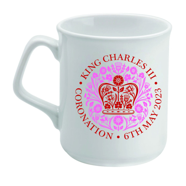 Custom Printed Branded Coronation Sparta Mug