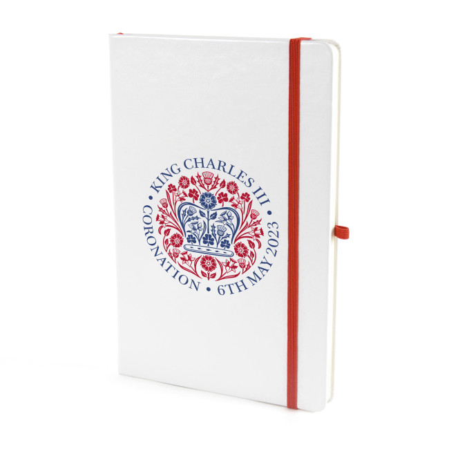 Custom Printed Printed Coronation A5 Mole Notebook