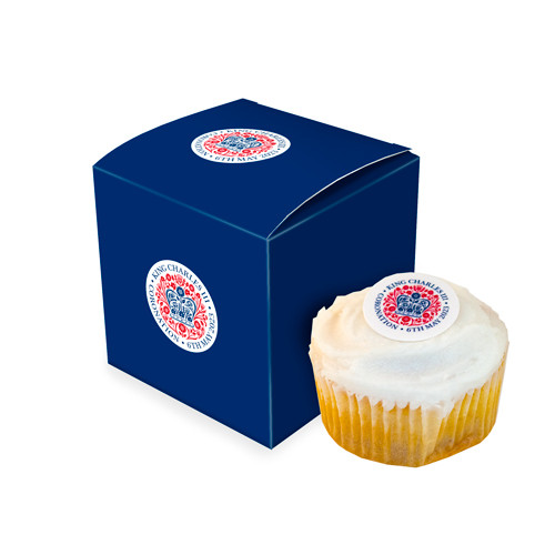 Custom Printed Branded Coronation Cupcake Box