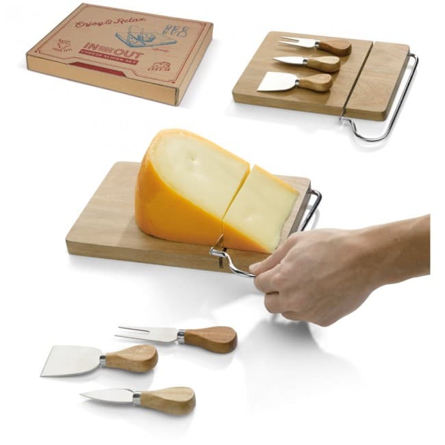 Custom Printed Cheese slicer set - Image 2