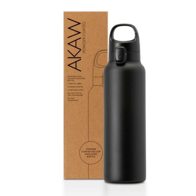 Custom Printed Akaw Insulated Bottle 600ml - Image 4