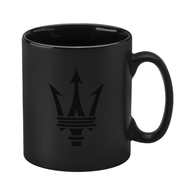 Custom Printed Matt Black Cambridge Mug