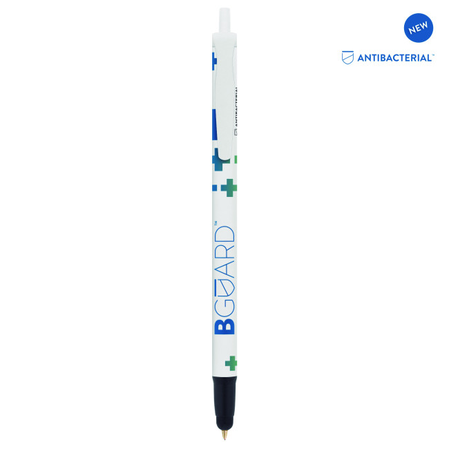 Custom Printed BIC Clic Stic Stylus BGUARD Ballpen Screen Printing - Image 2