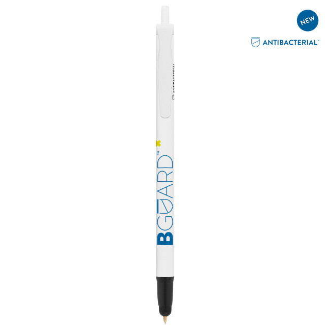 Custom Printed BIC Clic Stic Stylus BGUARD Ballpen Screen Printing - Image 1