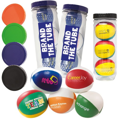 Custom Printed Premium Juggling Balls Set Of 3