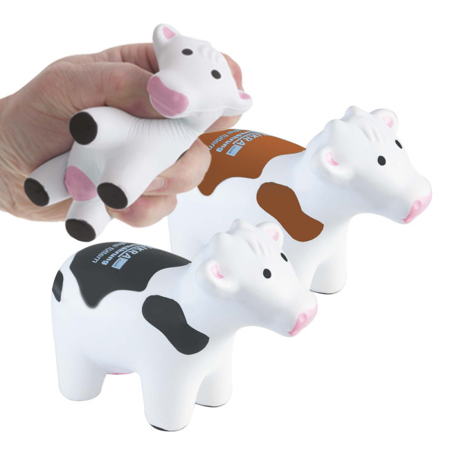 Custom Printed Stress Cow