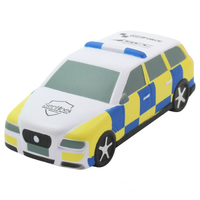 Custom Printed Stress Police Car