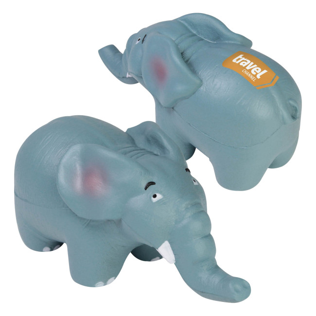 Custom Printed Stress Elephant