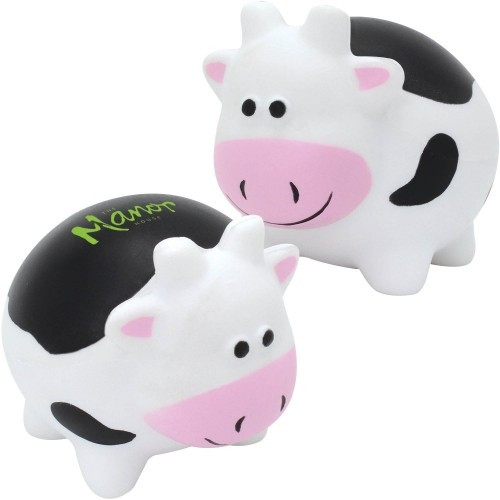 Custom Printed Chunky Critters Stress Cow