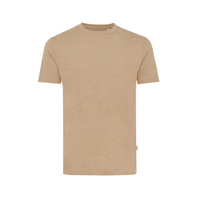 Custom Printed Manuel Recycled Cotton T-shirt Undyed - Image 3