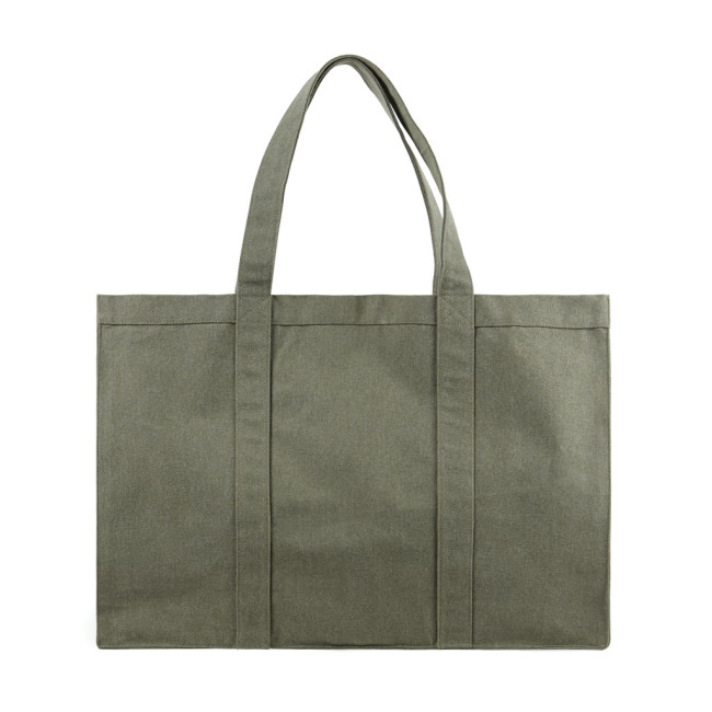 Custom Printed Hilo Recycled Canvas Maxi Tote Bag - Image 5